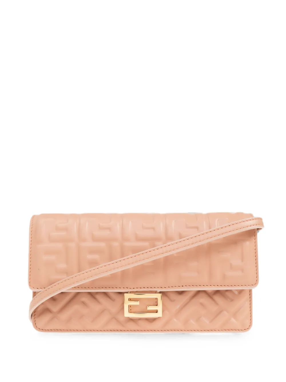 FENDI Borsa a spalla Baguette in pelle - Rosa