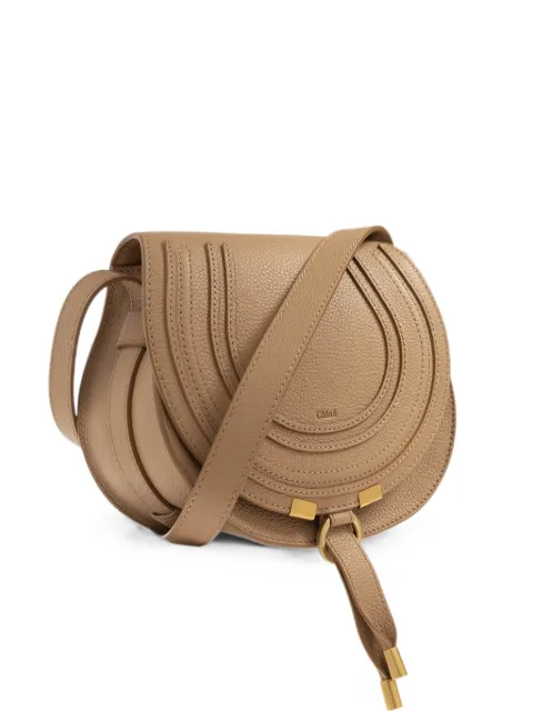 Chloé small Marcie grained-leather cross body bag