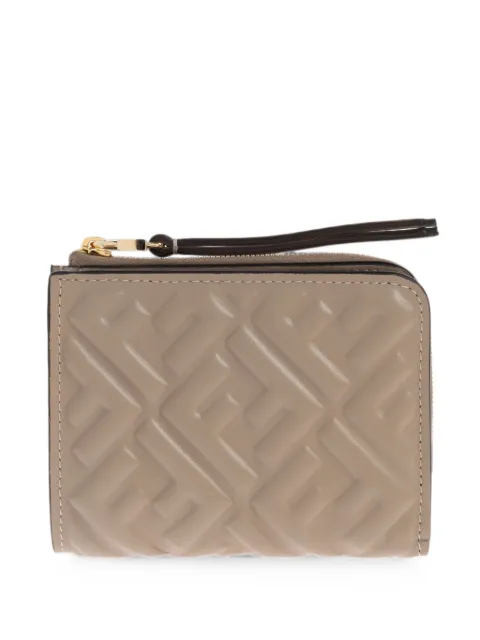 FENDI cartera Baguette de piel FF en relieve