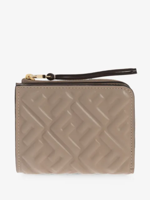 FENDI portefeuille Baguette en cuir à motif FF embossé
