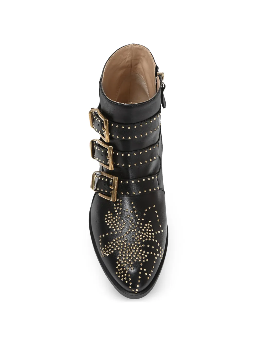 Chloé Susanna enkellaarzen met studs Zwart