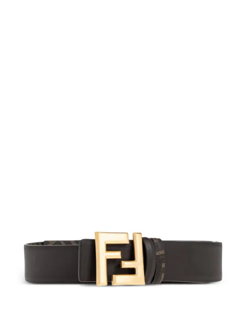 FENDI reversible FF-logo leather belt
