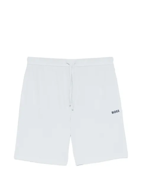 BOSS pantalones cortos con logo bordado