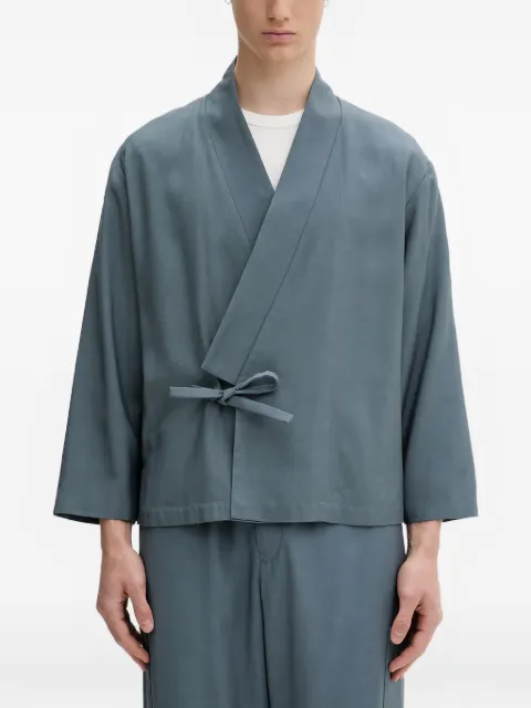 Kenzo kimono-style wrap jacket