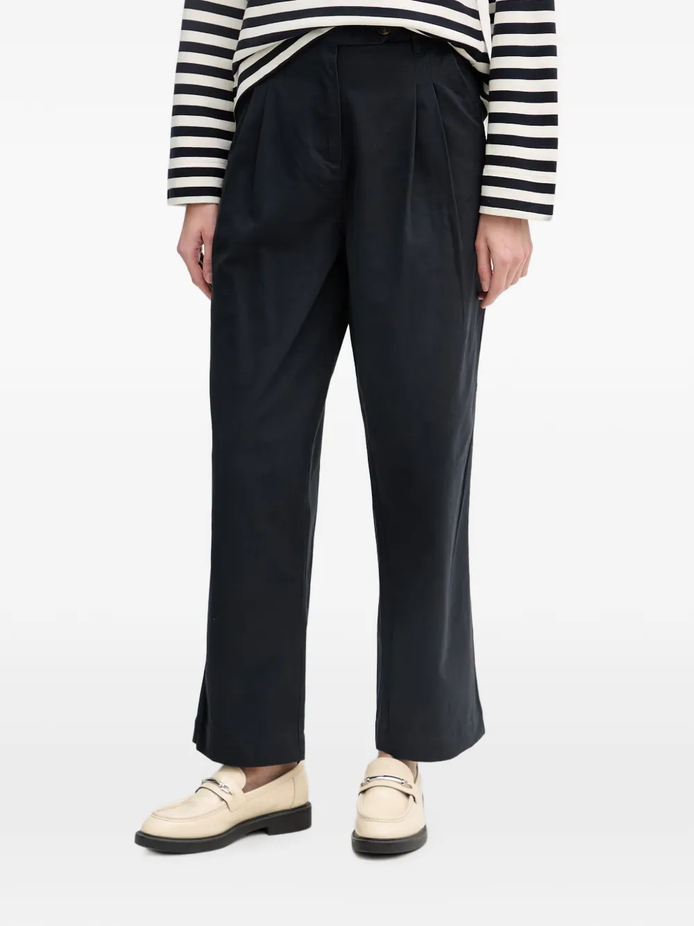 Barbour Verona straight-leg trousers - Blau