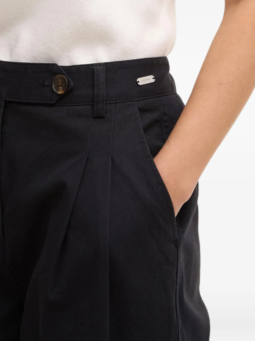 Barbour Verona straight broek Blauw
