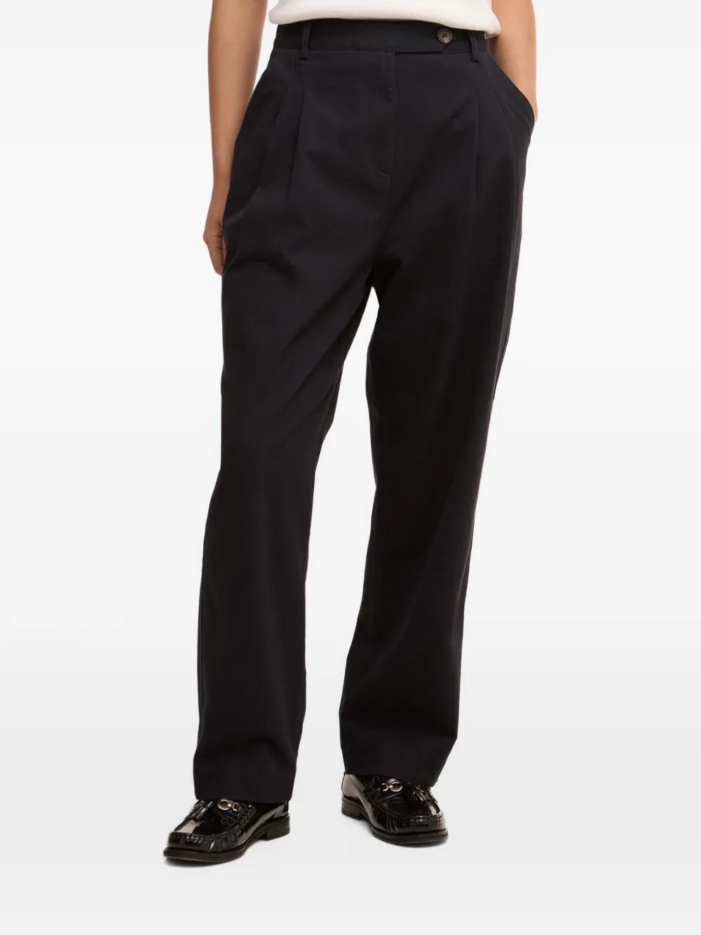 Barbour Verona straight broek Blauw