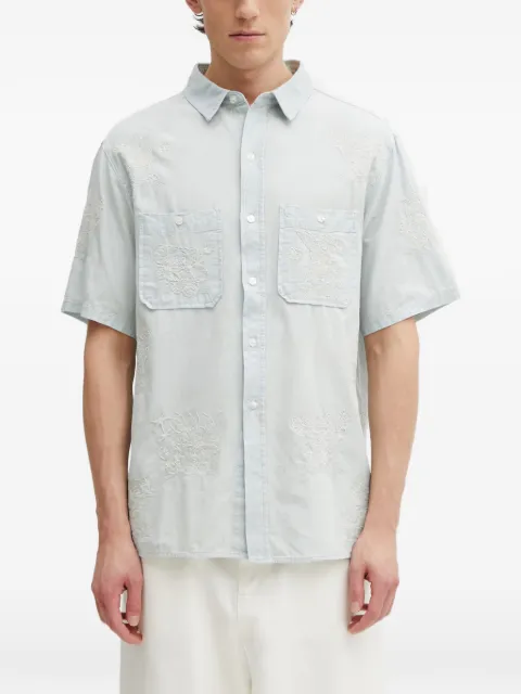Kenzo embroidered short-sleeve shirt