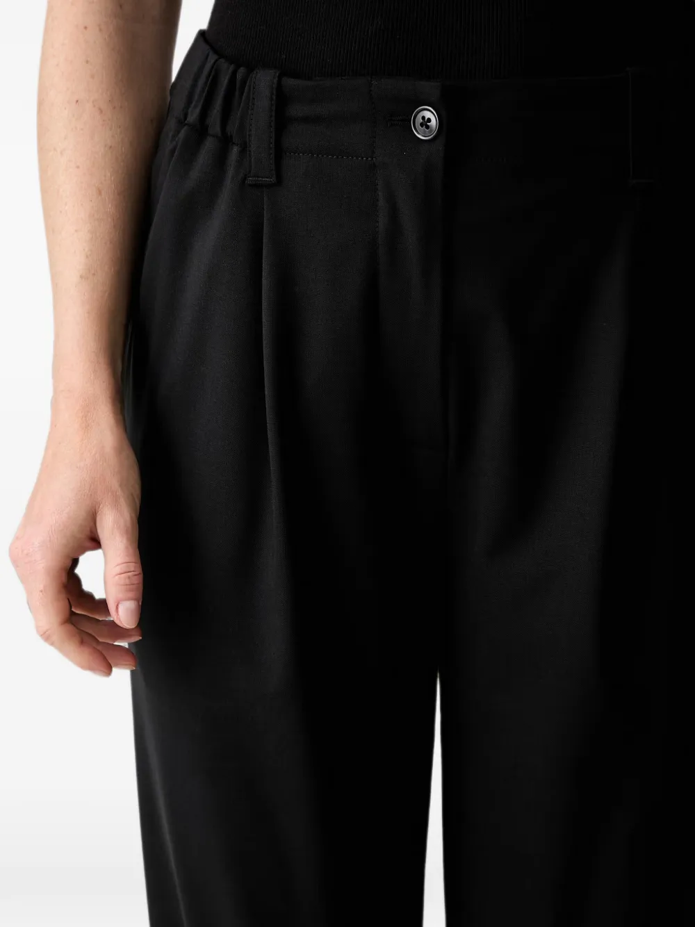 Kenzo Straight plooibroek Zwart