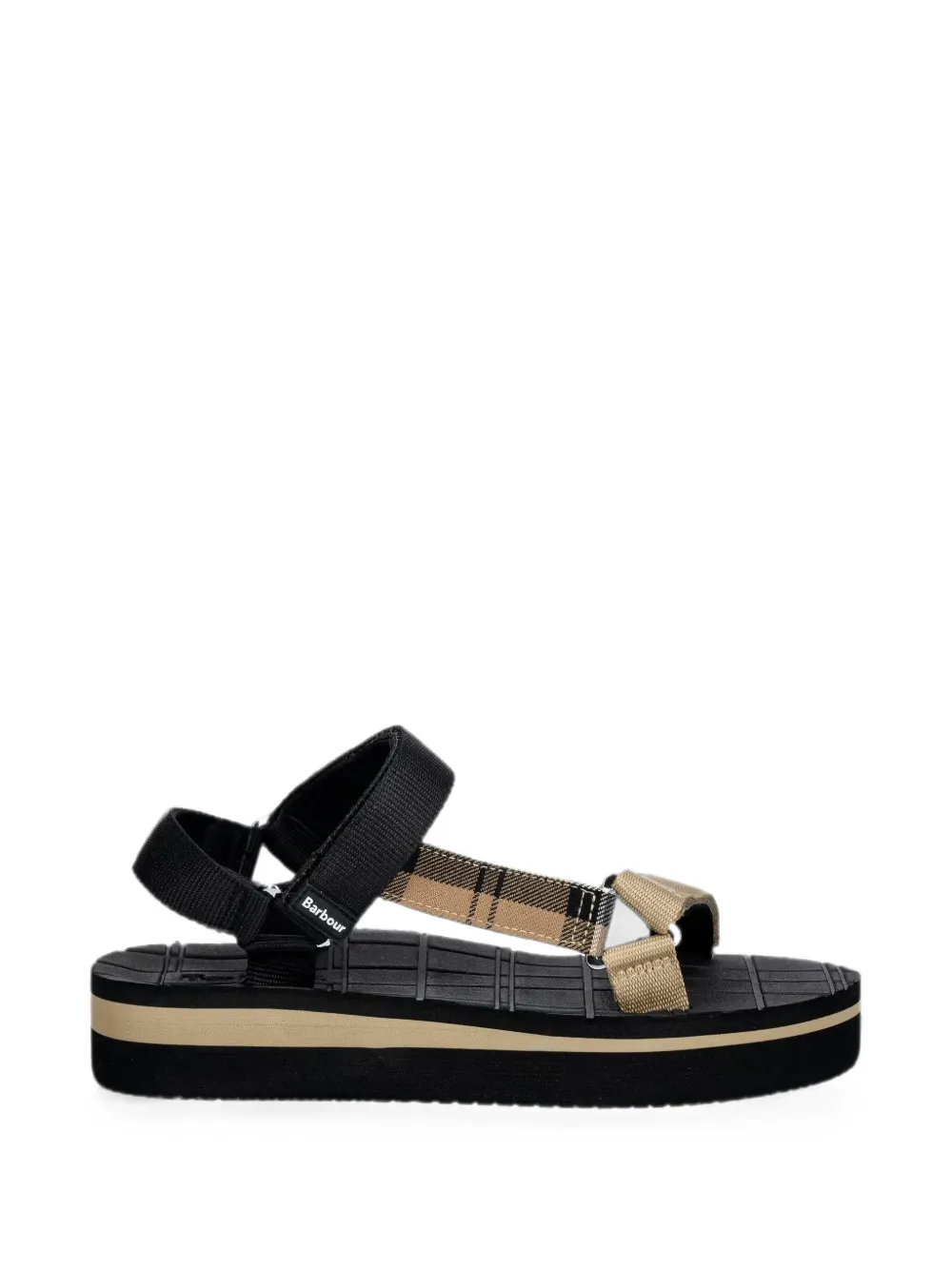 Barbour Flache Mia Sandalen - Schwarz