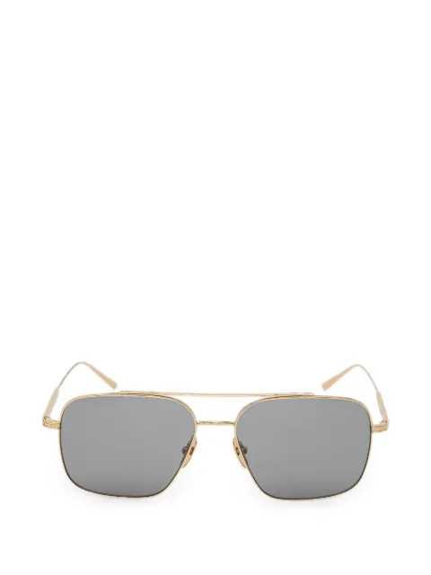 ROTATE BIRGER CHRISTENSEN x Chimi pilot-frame double-bridge sunglasses