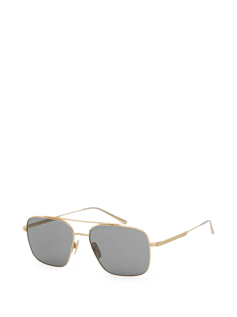 ROTATE BIRGER CHRISTENSEN x Chimi zonnebril met piloten montuur Goud