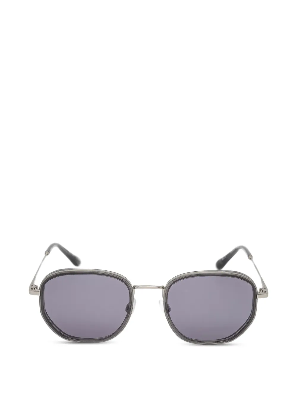 Barbour geometric-frame sunglasses - Grau