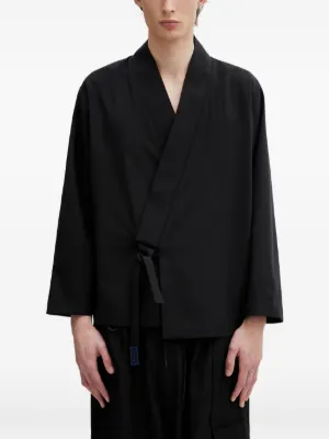 Kenzo タイウエスト ジャケット | ブラック | FARFETCH JP