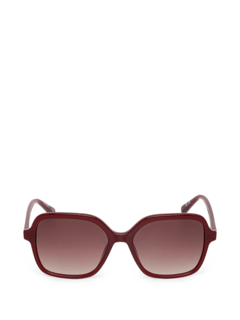 Barbour square-frame sunglasses - Rosso