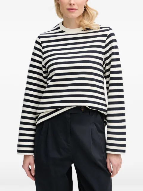 Barbour Layla striped sweatshirt