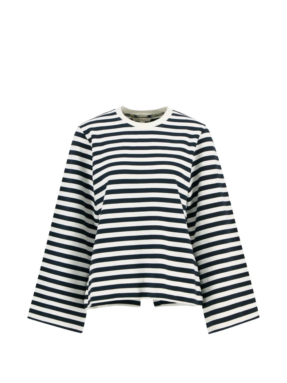 Barbour Layla striped sweatshirt