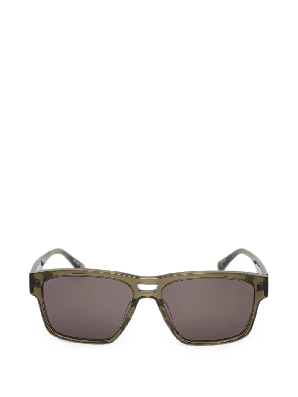 Barbour rectangle-frame sunglasses | Green | Image 1