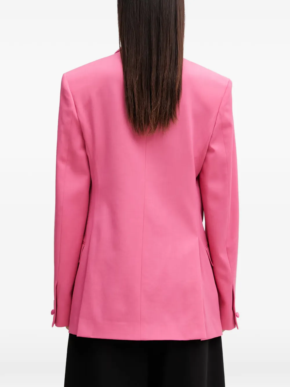 Kenzo Blazer met sjaalkraag Roze