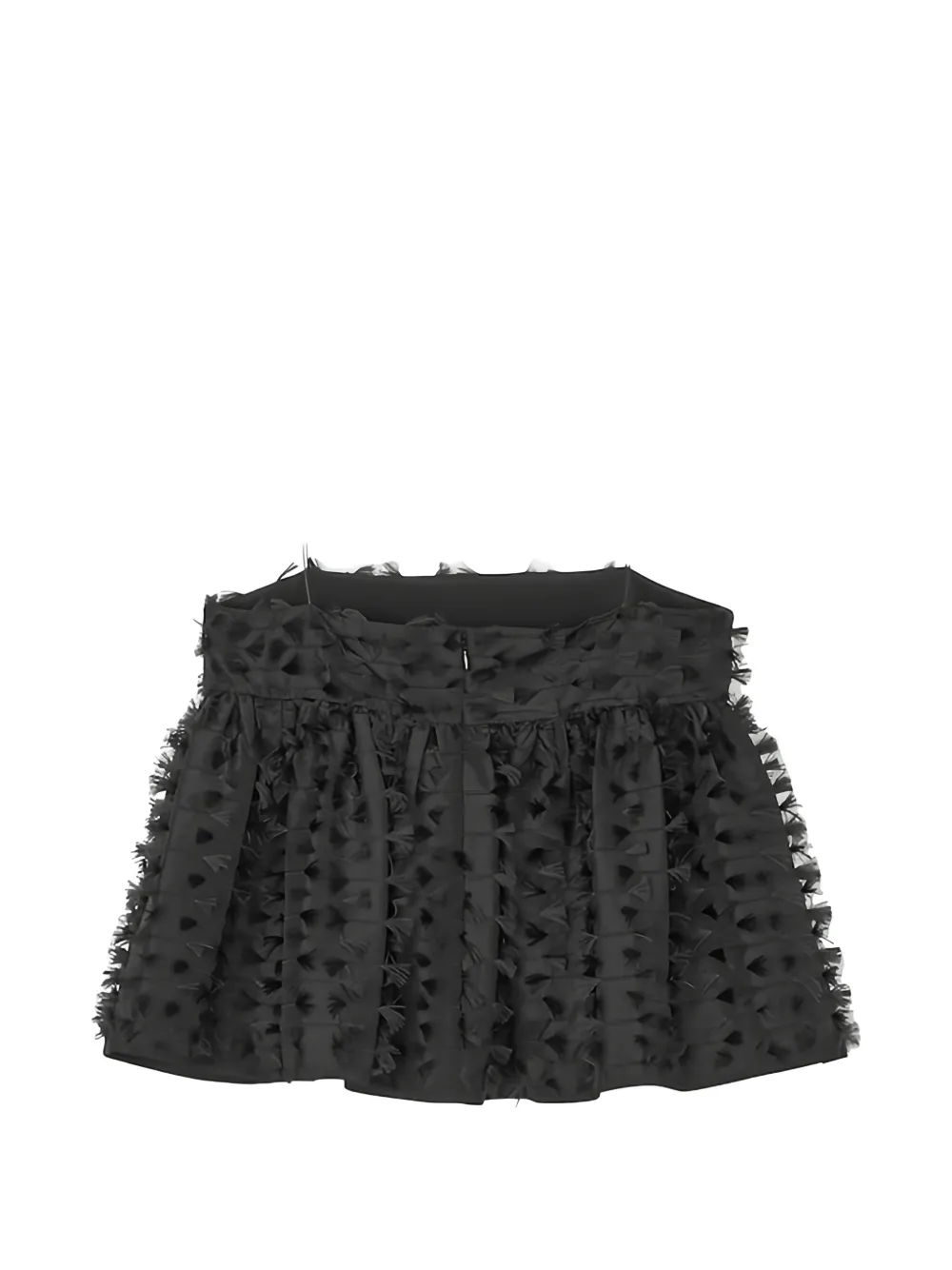 Cecilie Bahnsen Babette mouwloze blouse met peplum-design Zwart