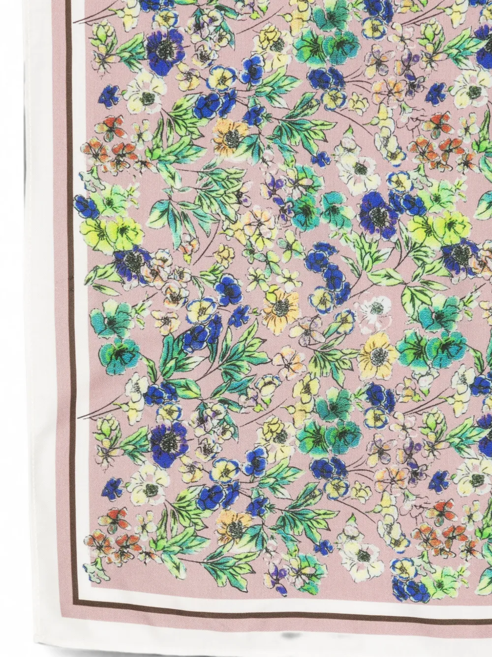 Marc O'Polo Sjaal met bloemenprint Roze