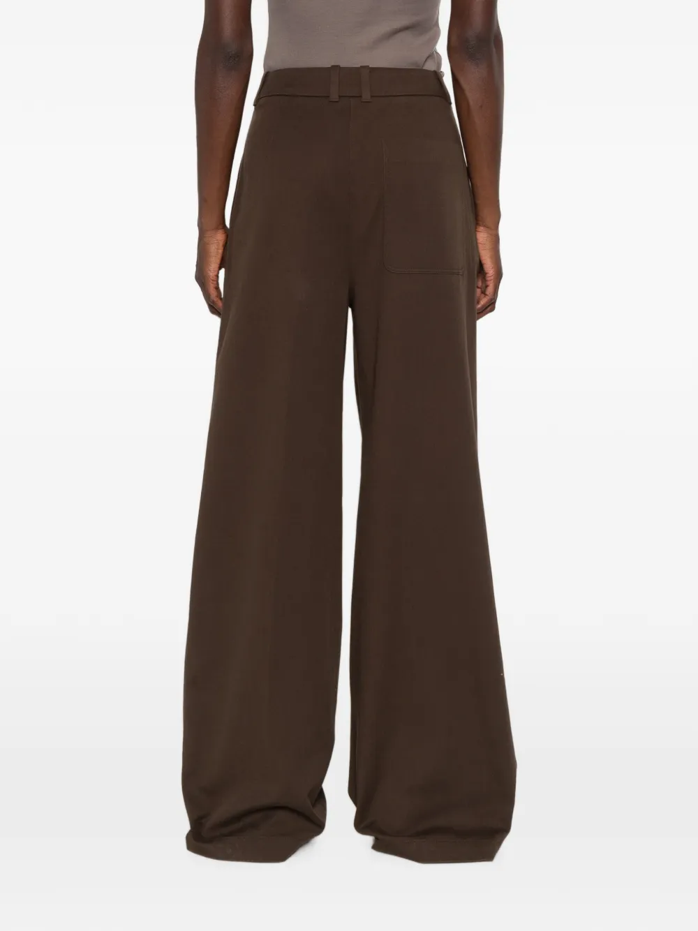 Marc O'Polo Broek met riemlussen Bruin