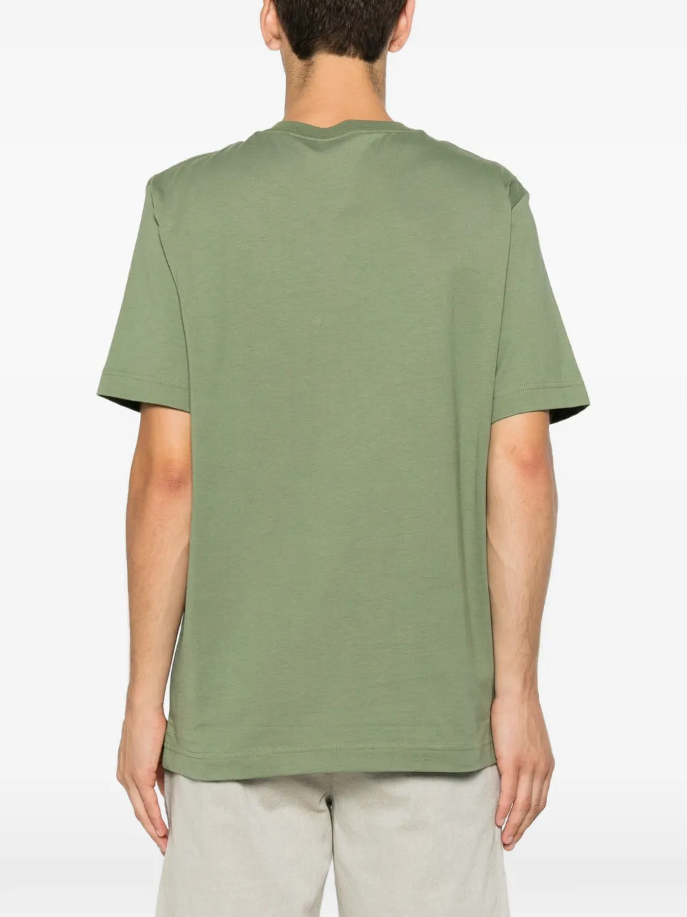 Marc O'Polo T-shirt met logoprint met ronde hals Groen