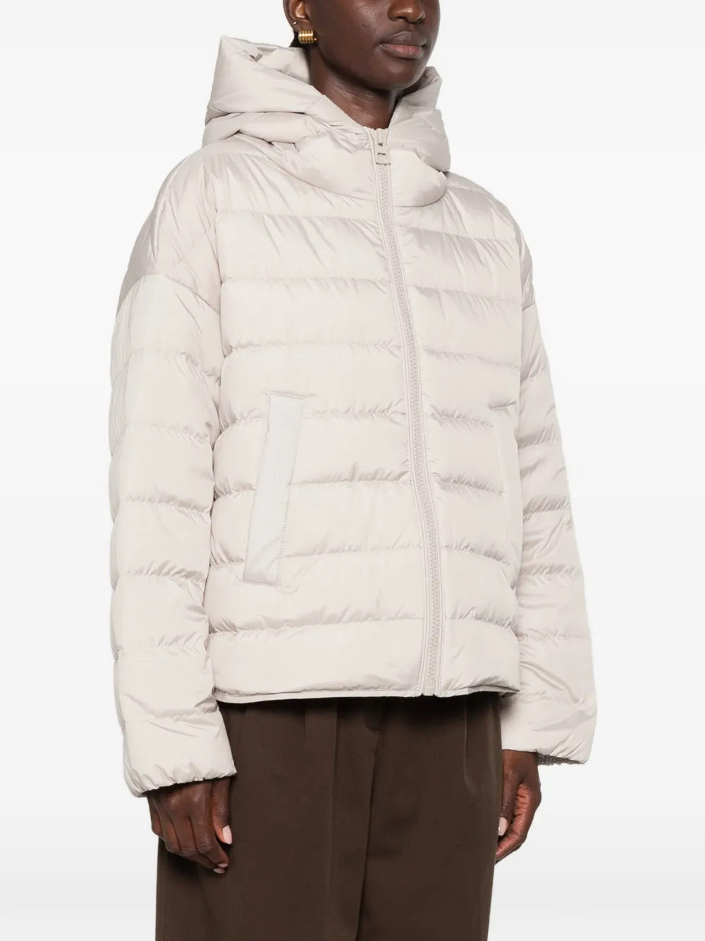 Marc O'Polo Gevoerd jack met capuchon Beige