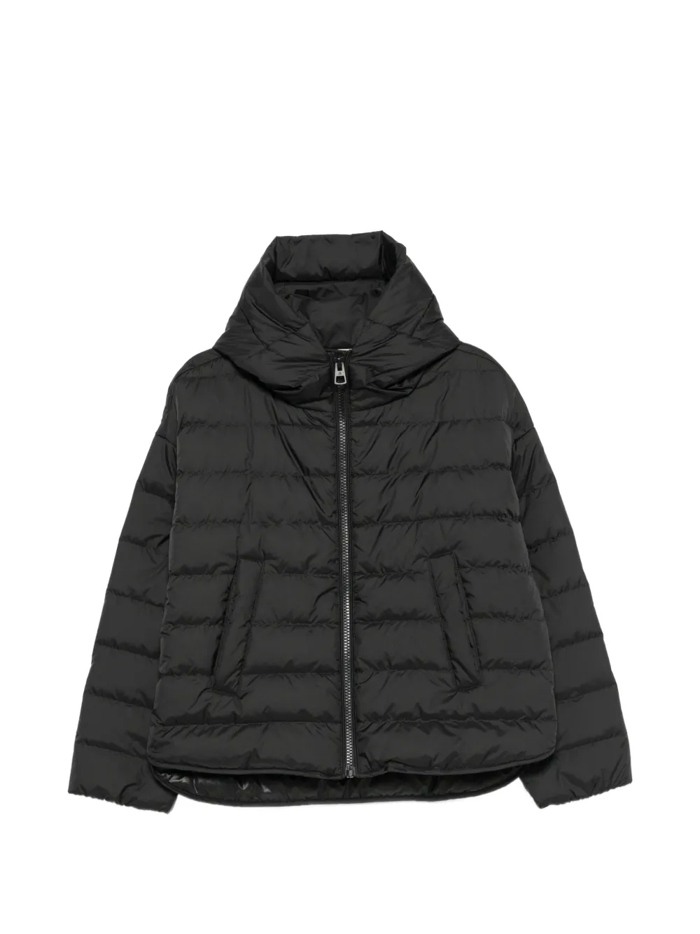 Marc O'Polo quilted hooded jacket - Schwarz