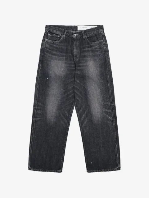 Neighborhood washed wide-leg jeans
