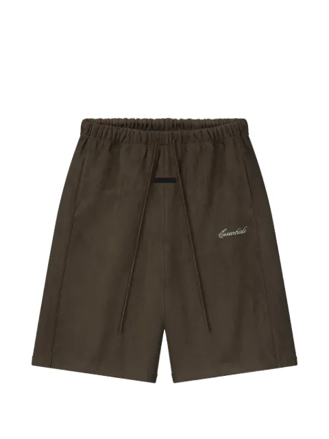 FEAR OF GOD ESSENTIALS Essentials Signature logo-embroidered shorts