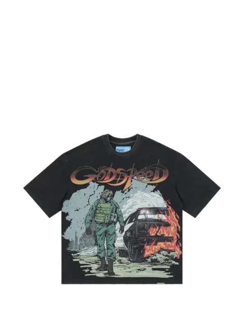GODSPEED Khaos graphic-print T-shirt