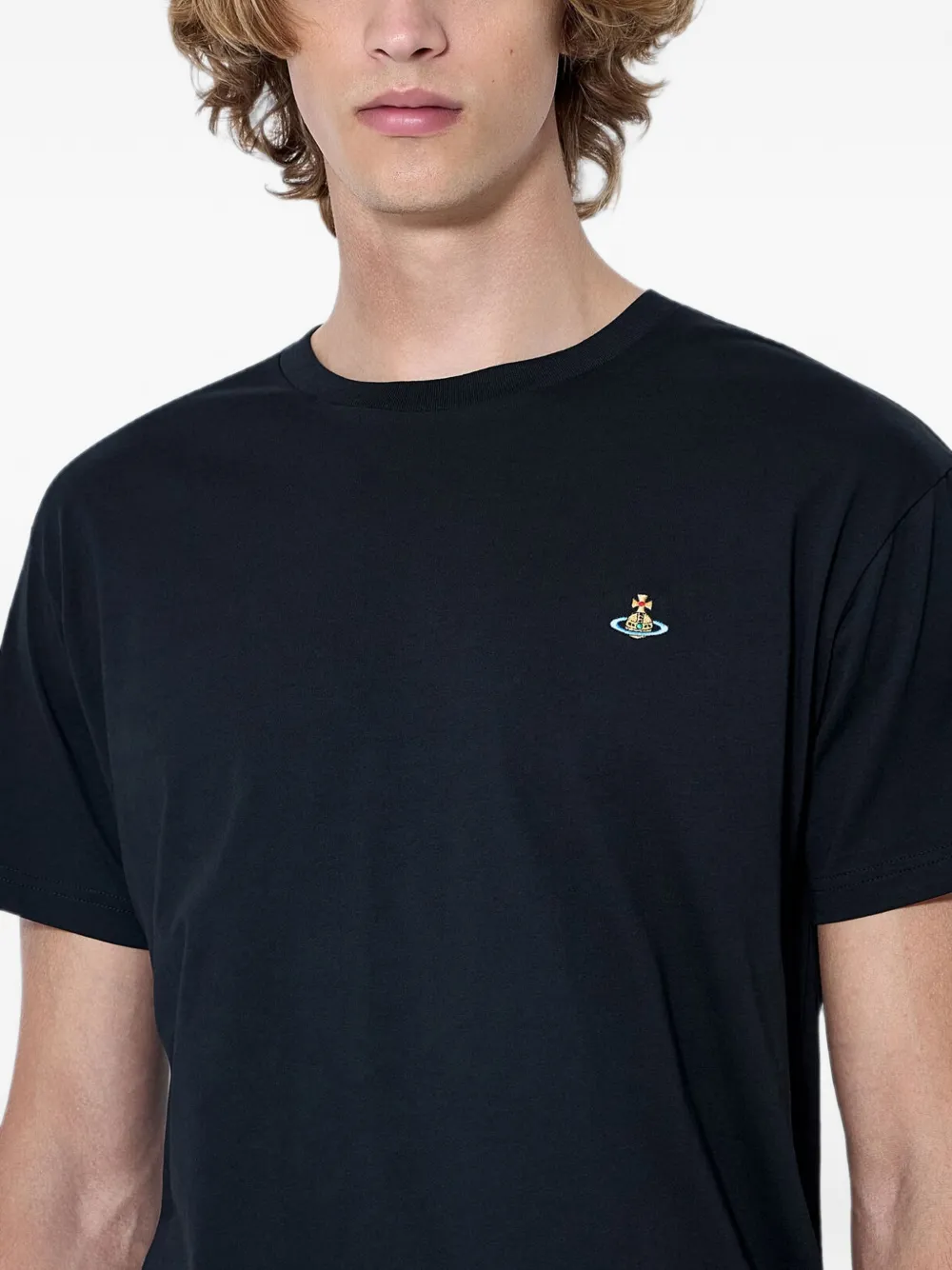 Vivienne Westwood T-shirt met borduurwerk Zwart