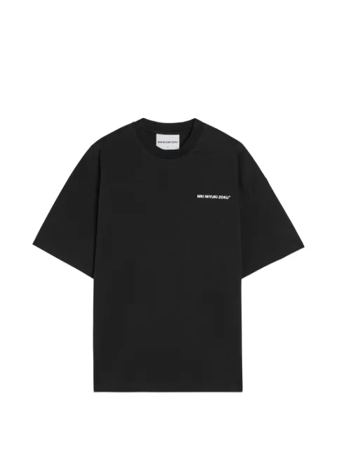 MKI Miyuki Zoku logo-print drop-shoulder T-shirt