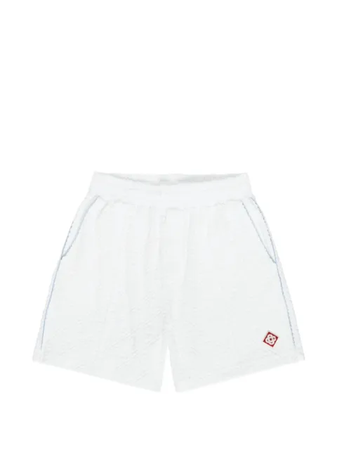 Casablanca bermudas con monograma en jacquard