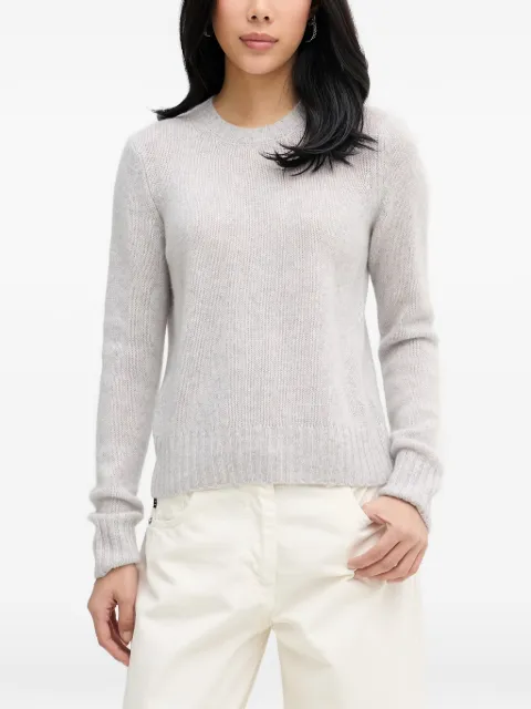 FROM FUTURE crew-neck embroidered-logo sweater