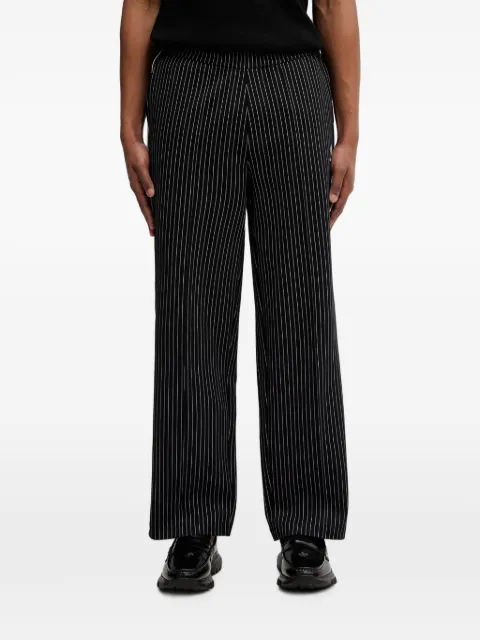 Fred Perry pinstripe-print track pants