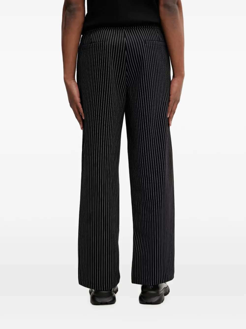 Fred Perry Trainingsbroek met krijtstreep Zwart