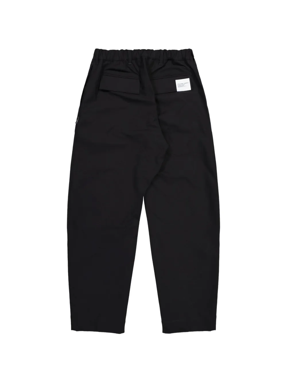 Neighborhood Silhouette broek met toelopende pijpen Zwart