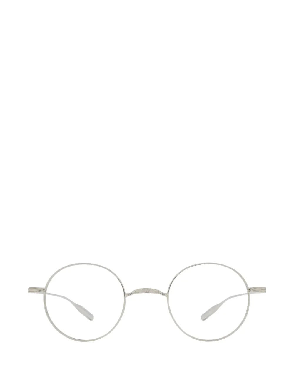 Barton Perreira Imagine round-frame clip-on glasses | Silver | Image 1