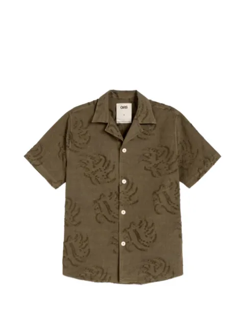 OAS Company camisa Cuba con manga corta bordada