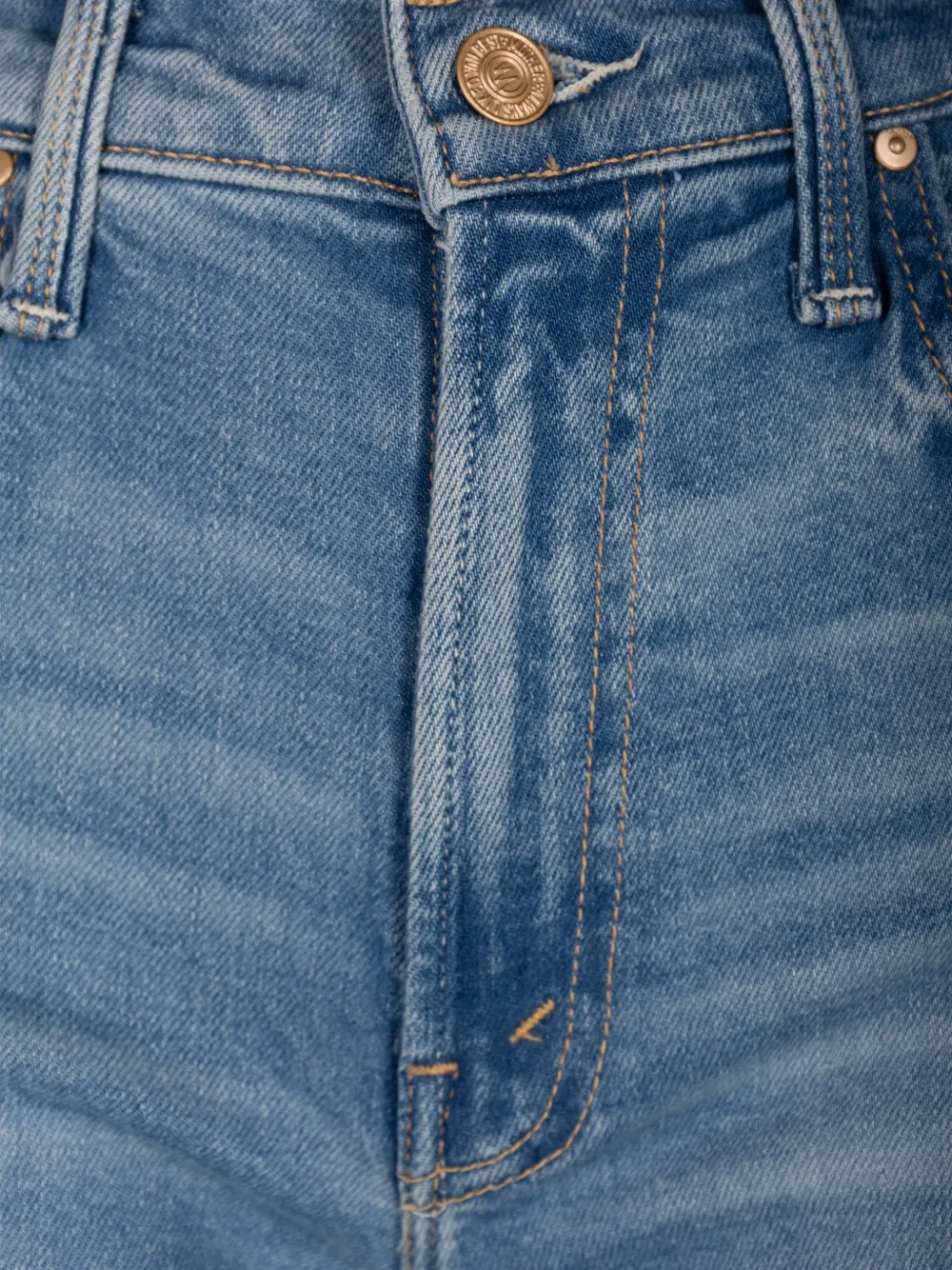 MOTHER The Bookie Sneak flared jeans Blauw
