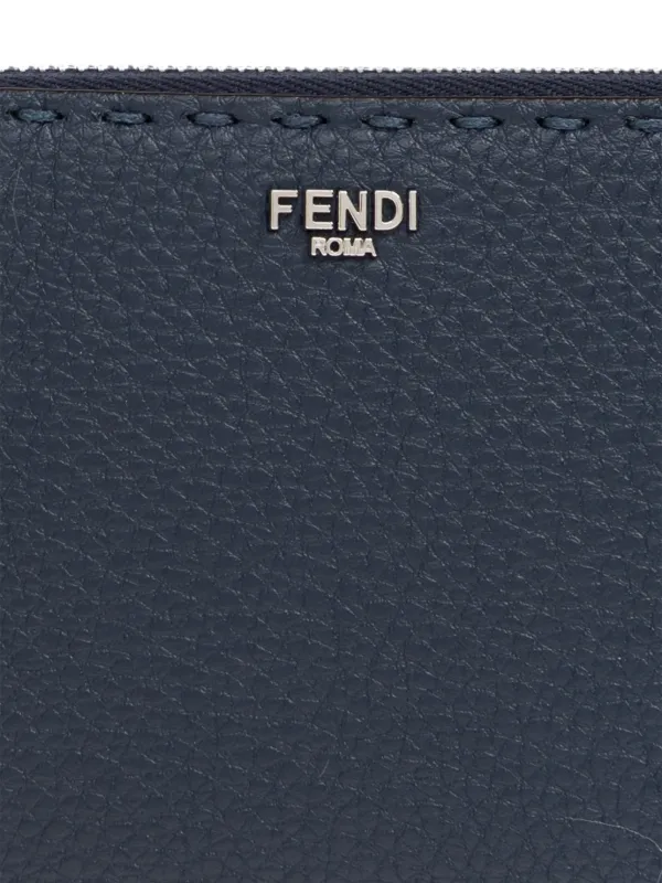 FENDI セレリア ファスナー財布 | ブルー | FARFETCH JP