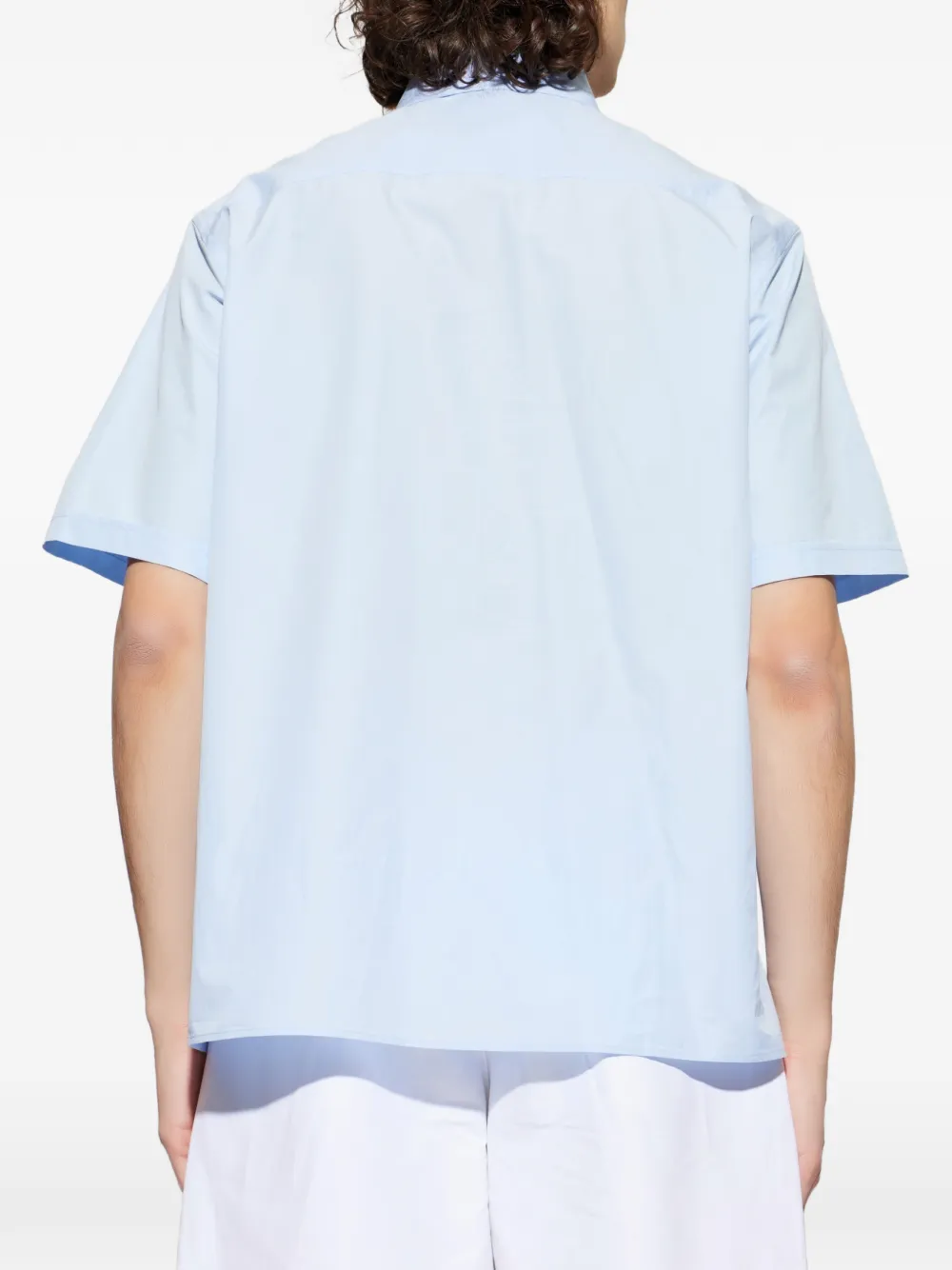FENDI overhemd met korte mouwen Blauw