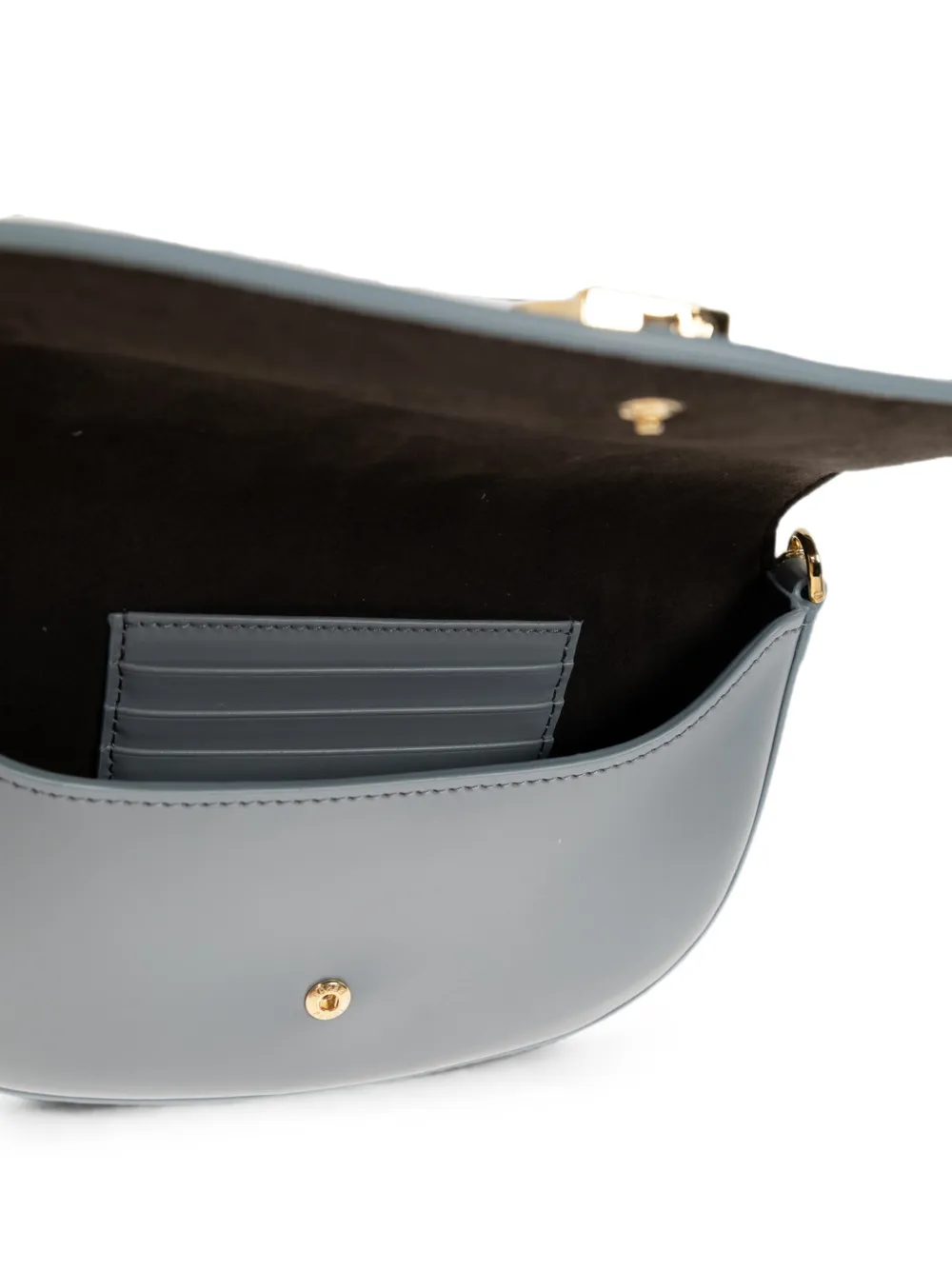 FENDI graphy schoudertas met logoplakkaat Blauw