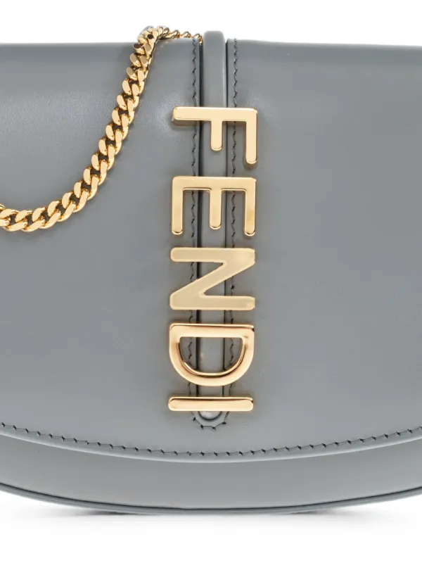 FENDI フェンディグラフィ ショルダーバッグ | ブルー | FARFETCH JP