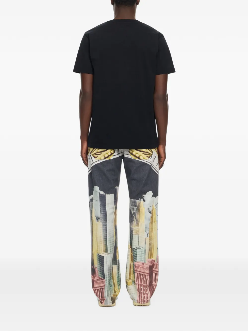 Off-White Palace T-shirt met grafische print Zwart