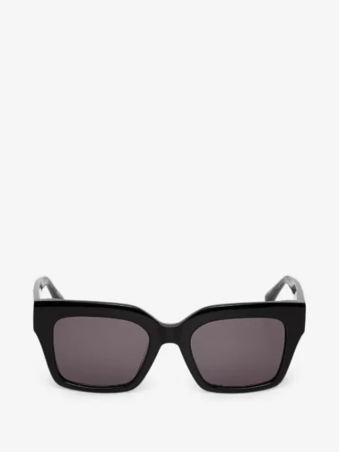 Barbour lunettes de soleil carrées à motif tartan