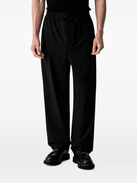 Kenzo drawstring elasticated-waist trousers