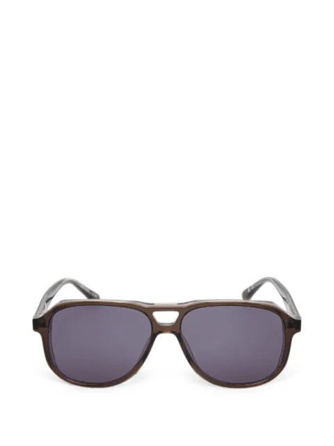 Barbour pilot-frame sunglasses